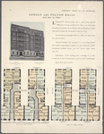 Arnold and Fulton Halls, 320-324 West 96th Street; Plan of first floor; Plan of upper floors.