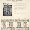 Washington Arms and Lafayette Court, 554-560 West 148th Street; Plan of first floor; Plan of upper floors.