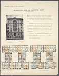 Washington Arms and Lafayette Court, 554-560 West 148th Street; Plan of first floor; Plan of upper floors.