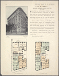 The Maybell, northwest corner St. Nicholas Avenue and 157th Street; Plan of first floor; Plan of upper floors.