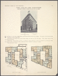 The Aielin and Sorofeen, northeast corner of Hamilton Place and 141st Street; Plan of first floor; Plan of upper floors.