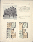 Ideal View Apartments, northwest corner Wadsworth Avenue and 179th Street; Plan of first floor; Plan of upper floors.