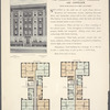 The Luidesay, Rothsay, Falkland and Garelock; Plan of first floor; Plan of upper floors.