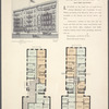 Burlington Apartments, 505-517 West 134th Street, between Broadway and Amsterdam Avenue; Plan of first floor; Plan of upper floors.