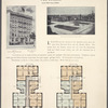 The Eugene, 521-523 West 182nd Street; Plan of first floor; Plan of upper floors; View from the Eugene looking East.