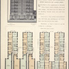 2321-2323 Old Broadway, between Manhattan and Lawrence Streets; Plan of first floor; Plan of upper floors.