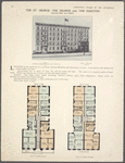 The St. George, The Fraincis and The Dorothy, 529-531-533 West 151st Street; Plan of first floor; Plan of upper floors.