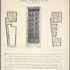 A model tenement house. 310 East Houston Street; Plan of first floor; Plan of upper floors.
