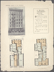 A model tenement house. 224-226 Avenue B; Plan of first floor; Plan of upper floors.