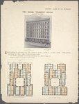 Two model tenement houses. 504-508 East 12th Street; Plan of first floor; Plan of upper floors.
