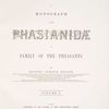 A monograph of the Phasianidae
