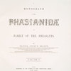 A monograph of the Phasianidae