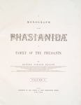 A monograph of the Phasianidae