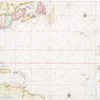Nieuwe wassende graade zee kaart over de Spaanse Zee vant kanaal tot t'eyland Cuba in Westindia ...