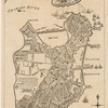 Plan of the town of Boston with the attack on Bunkers Hill in the peninsula of Charlestown.