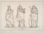 Sioux. 24-26. Mah-to-chee-ga (the Little Bear), Shon-ka ( the Dog), Tah-teck-a-da-hair ( the Steep wind), three distinguished warriors of the Sioux tribe, ...