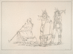 Manomonie. 107. Coo-coo-coo (the Owl), an aged Chief, said to be over an hundred years old. ... ; 108, 109. Chesh-ko-tong, Wah-chees, two young men, not known to be distinguished, except Beaux.
