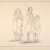 Kaskaskia. 224. Kee-mon-saw (the Little Chief) Chief of his tribe, once numerous and powerful, now reduced to three persons: himself, his mother and his son; 225. Mother of the Chief Kee-mon-saw; 226. Son of the Chief Kee-mon-saw.