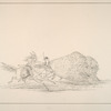 Buffalo chase. 246. A Sioux Indian having captured his wild horse, and practised it in the chase, he thus is enabled to get in close company with the Buffalo, ...