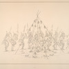 Green Corn dance. Min-a-tar-ree. 255. When the ears of corn (maize) become large enough to eat, a great feast is partaken, and preparatory to it the dance is given. ...