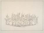 War dance. Sioux. 257. The War Dance with the Sioux, as with all the other tribes, is given previous to starting on a war expedition. ...