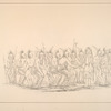 Dance to the Berdash. Sau-kie. 260. I-coo-coo-a (Berdash or Sodomirt[?]) is the name of a man who always exists in this tribe, dressed in woman's attire, travelling and labouring with the women. ....