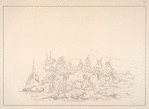 Mandan.  A Foot War-party,  ...