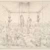 Mandan religious ceremony. 'Pohk-hong' (the Cutting Scene). ...
