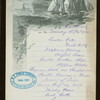 BREAKFAST [held by] RED STAR LINE [at] "S.S. ""SOUTHWARK""" (SS;)