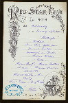 LUNCH [held by] RED STAR LINE [at] "S.S. ""SOUTHWARK""" (SS;)
