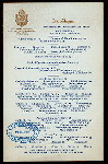 LUNCHEON [held by] HOTEL MARIE ANTOINETTE [at] 66TH STREET AND BROADWAY [NY] (HOTEL;)