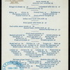 LUNCHEON [held by] HOTEL MARIE ANTOINETTE [at] "66TH ST AND BROADWAY,NEW YORK, NY" (HOTEL;)