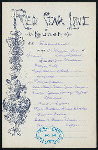 LUNCH [held by] RED STAR LINE [at] SS WESTERNLAND (SS;)