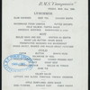 LUNCH [held by] CUNARD LINE [at] RMS CAMPANIA (SS;)