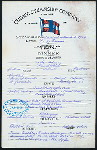 DINNER [held by] QUEBEC STEAMSHIP COMPANY [at] SS TRINIDAD (SS;)