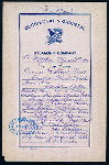 BREAKFAST [held by] OCCIDENTAL & ORIENTAL STEAMSHIP COMPANY [at] S.S. COPTIC (SS;)