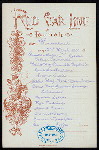 LUNCH [held by] RED STAR LINE [at] S.S. WESTERNLAND (SS;)