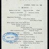 MENU [held by] CUNARD LINE [at] "R.M.S. ""ETRURIA""" (SS;)