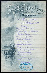 BREAKFAST [held by] RED STAR LINE [at] S.S. WESTERNLAND (SS;)
