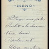 MENU [held by] TIMEO HOTEL [at] "[TAORMINA, SICILY]" (HOTEL;)