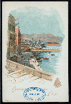 FRUHSTUCK/LUNCH [held by] HAMBURG AMERIKA LINIE [at] SCHNELLDAMPFER (EXPRESS STEAMER) AUGUST VICTORIA (SS;)