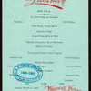 LUNCHEON [held by] MAXWELL HOUSE [at] "MAXWELL HOUSE, NASHVILLE, [TN];" (HOTEL (?);)