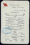 BREAKFAST [held by] CUNARD LINE [at] R.M.S. ETRURIA (SS;)