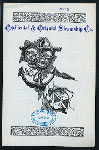 DINNER [held by] OCCIDENTAL & ORIENTAL STEAMSHIP CO. [at] "S.S. ""COPTIC""" (SS;)