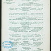 LUNCHEON [held by] HOTEL SAVOY [at] "FIFTH AVENUE AND 59TH STREET, NEW YORK, NY" (REST;)