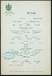 LUNCHEON [held by] HOTEL SAVOY [at] "FIFTH AVENUE AND 59TH STREET, NEW YORK, NY" (REST;)