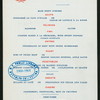CLUB DINNER [held by] NEW YORK ATHLETIC CLUB [at] "NEW YORK, NY" (REST;)