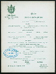 TABLE d'HOTE DINNER [held by] SAVOY HOTEL [at] 59 ST. & 5TH AVE. NY (HOTEL;)