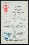 LUNCHEON,BILL OF FARE [held by] PARK AVE. HOTEL [at] NY (HOTEL)