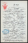DINNER-A LA CARTE [held by] PARK AVENUE HOTEL [at] NY (HOTEL)